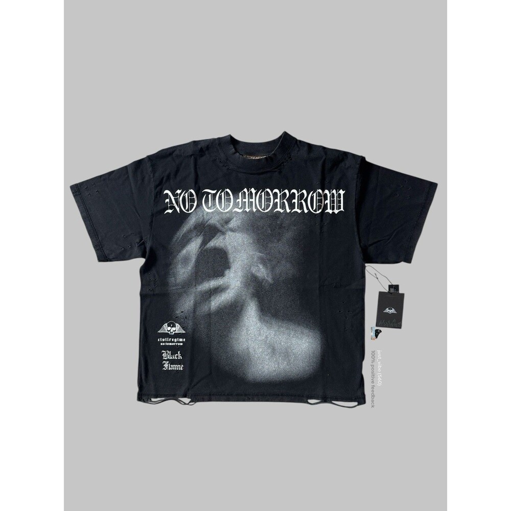 Civil Regime No Tomorrow Pain Fmr Premium Tee Men’s Small NWT